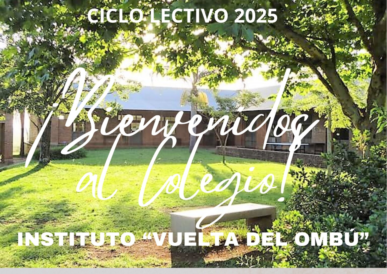 BIENVENIDOS AL CICLO LECTIVO 2025 | IVO
